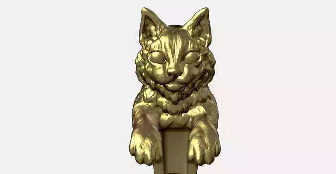 Ringmodel125 - Cat Ring