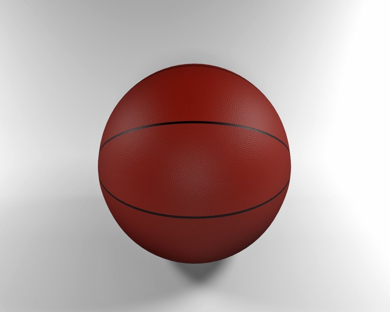 Basketball ball 3D model_0