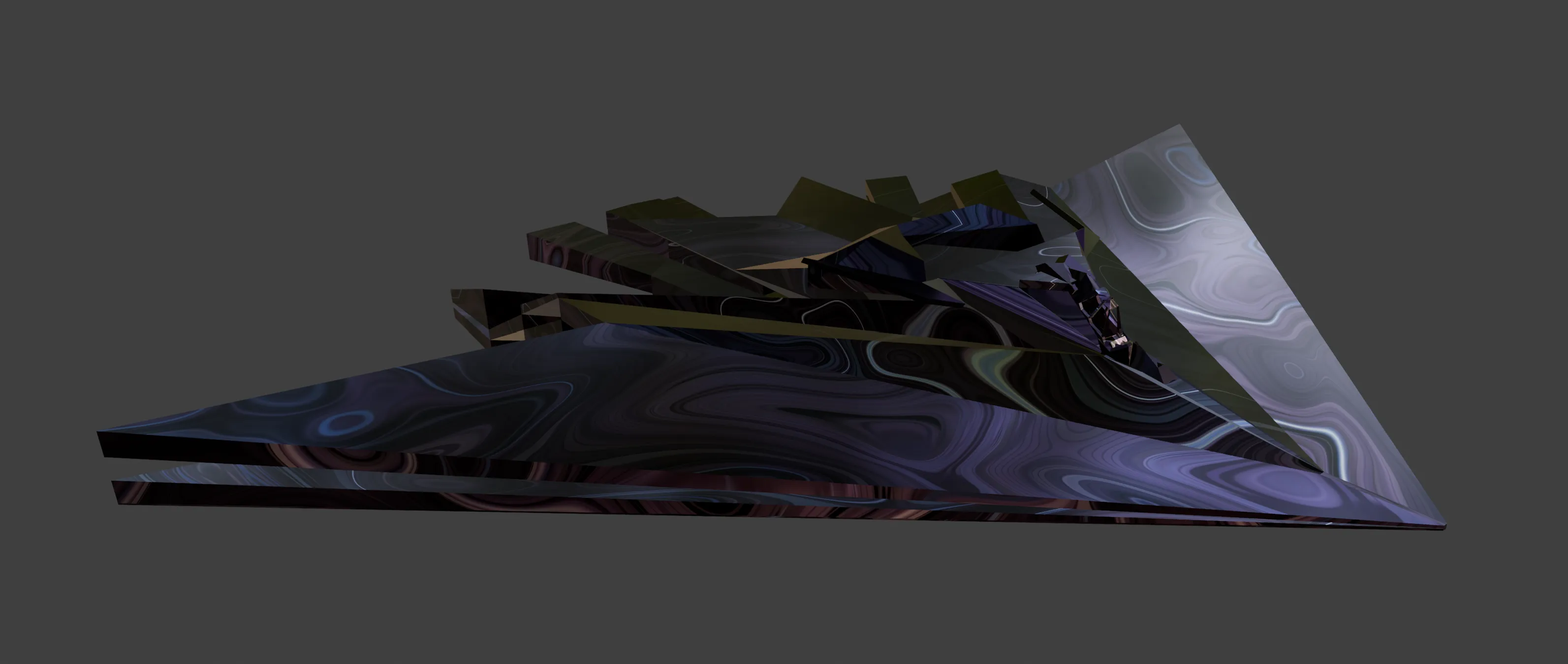 3D model Low Poly Sci Fi Spacecraft VR / AR / low-poly | CGTrader