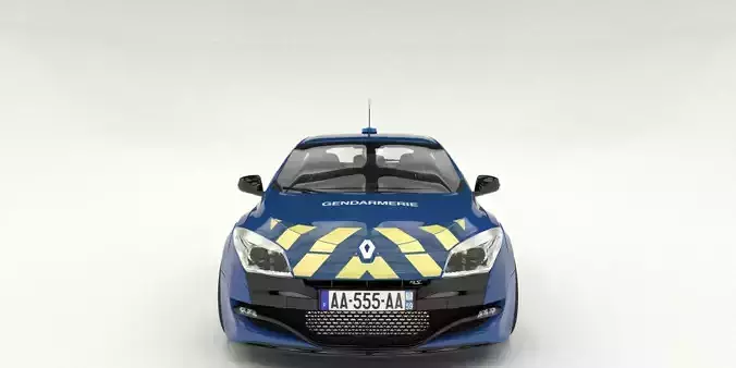 gendarmerie Renault Megane RS