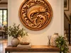 Jumping Fish CNC Bas Relief STL Trout River Wood Wall Art 3D model 3D ...