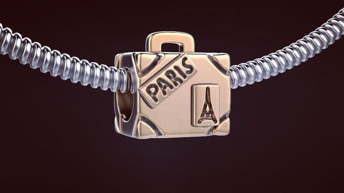 Pendants charms 8 3D print model