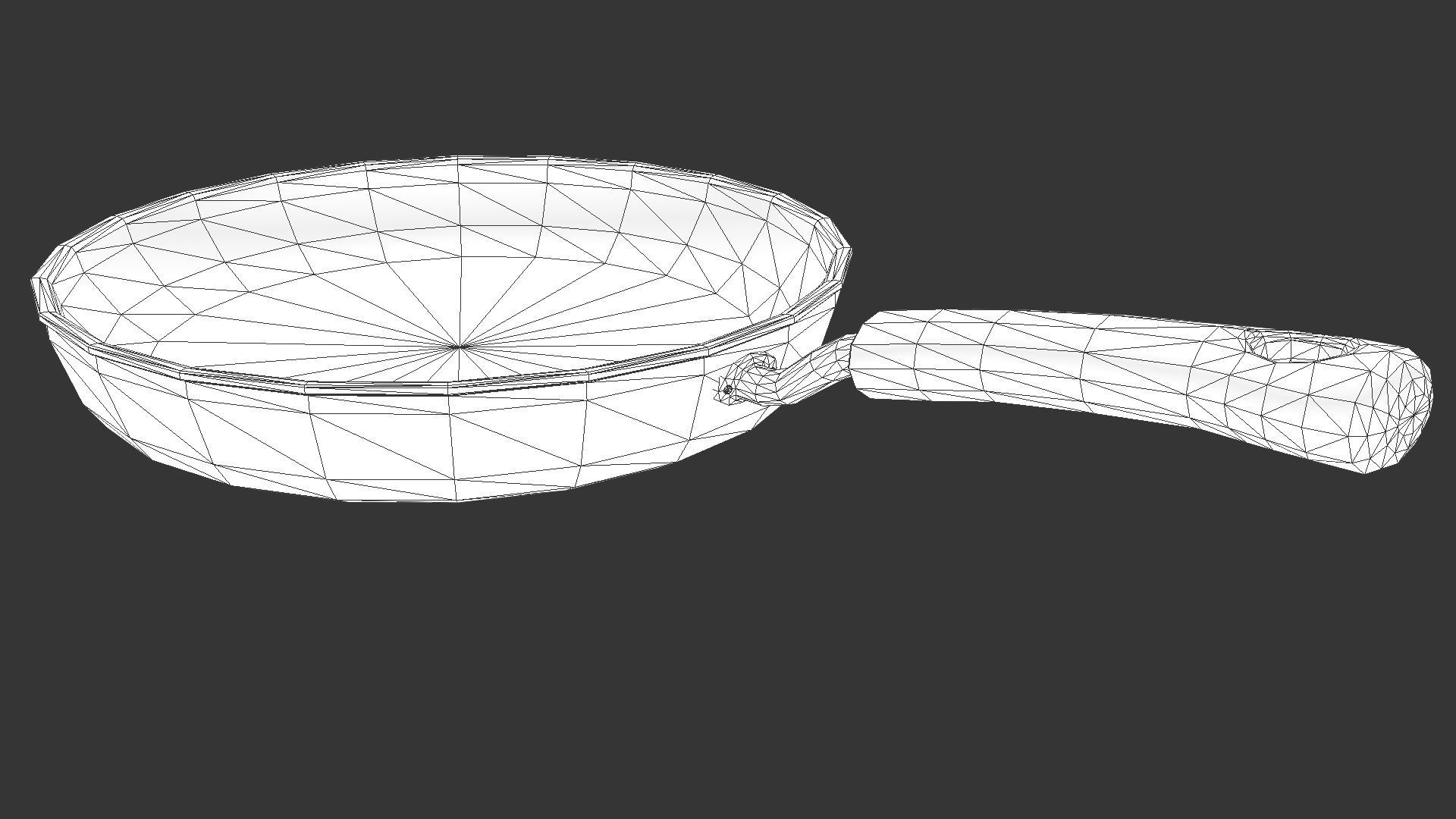 Kitchen Pans PBR Low-poly 3D model_7