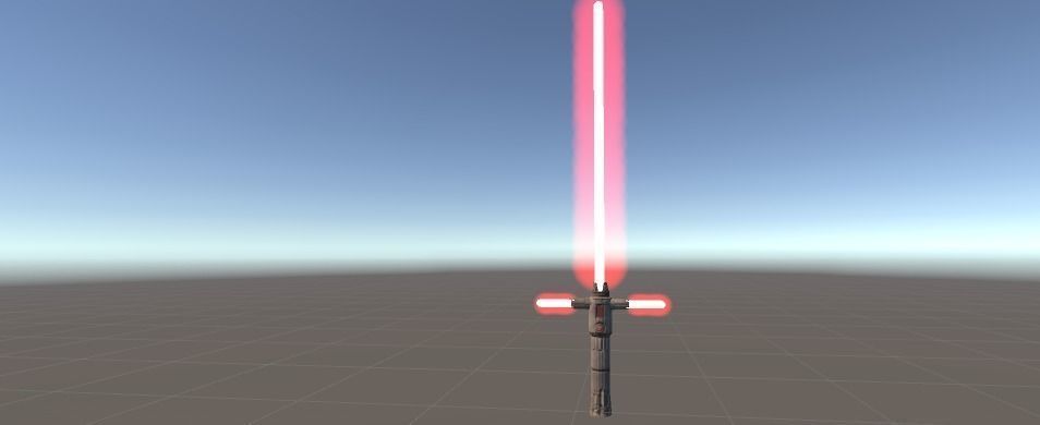 Kylo Ren Lightsaber Free 3D model