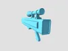 3D model Anti-Drone Sniper Gun I03 - SciFi Jamming Weaponry VR / AR ...