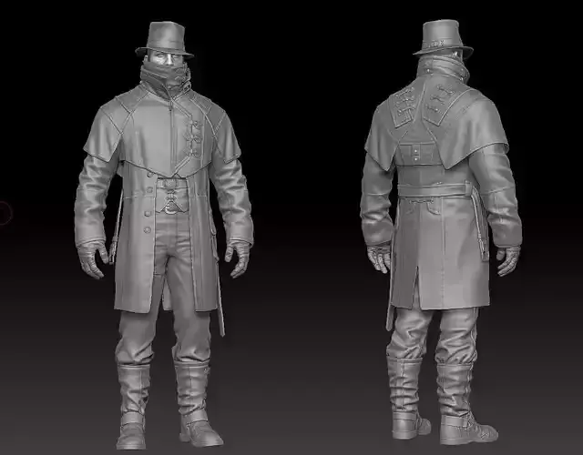 Detective ZBrush raw file