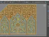 Classic Arabesque Arch Wall Panel Relief STL MAX RLF OBJ 3D model ...