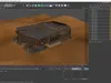 Futuristic Desert Harvester in Sand Dune 3D model | CGTrader