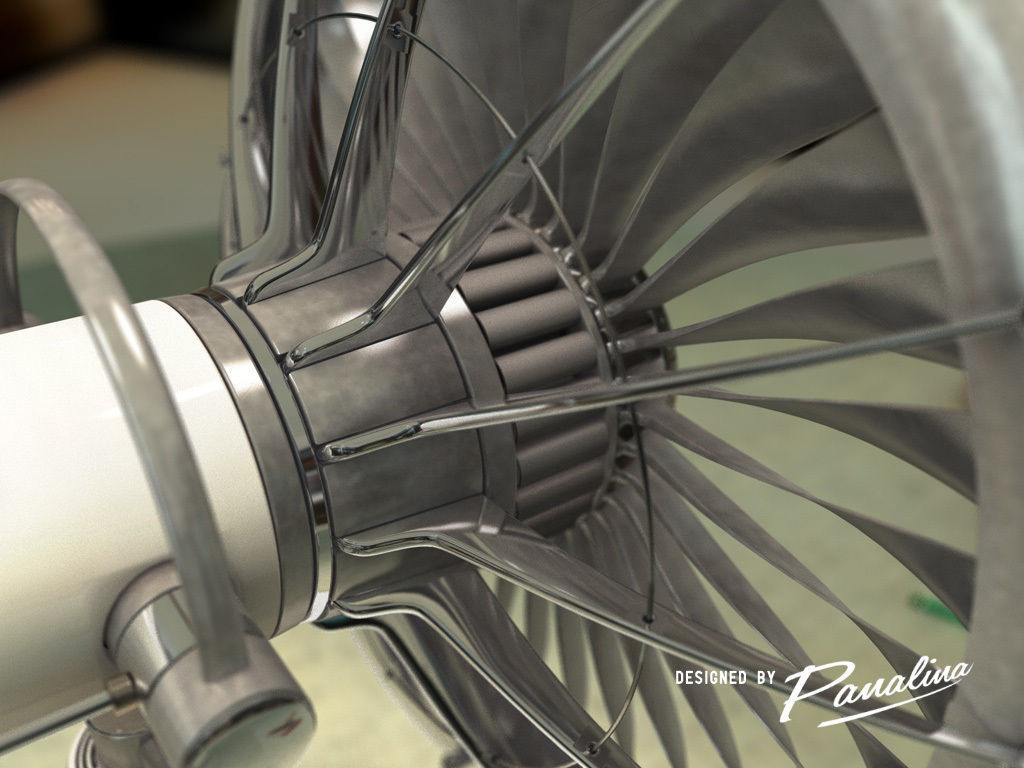 Vintage Fan JT3D - c4d fbx 3ds 3D model_5