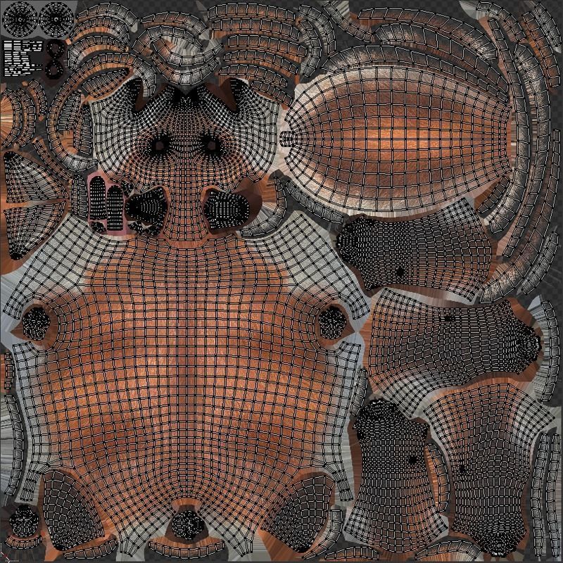 Fox - Male Low-poly 3D model_16