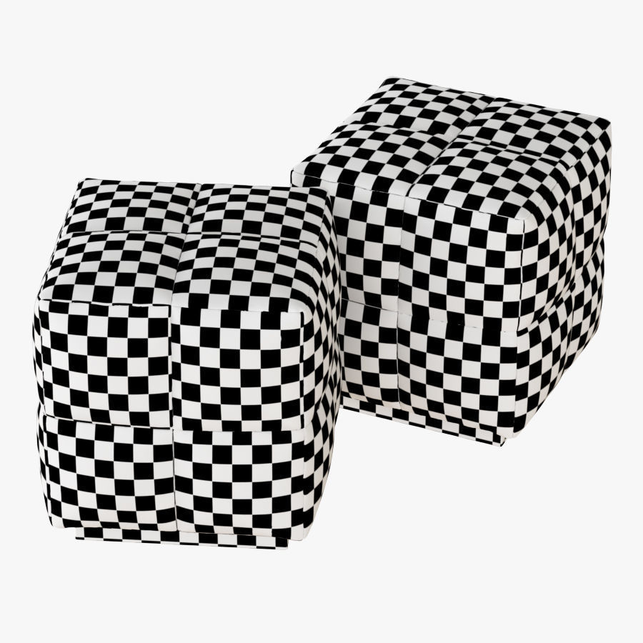 Pouf Bonaldo Squaring 3D model_5