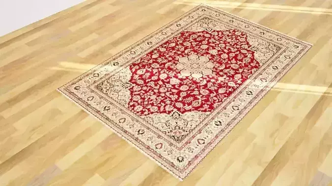 Rug 3D Model oriental