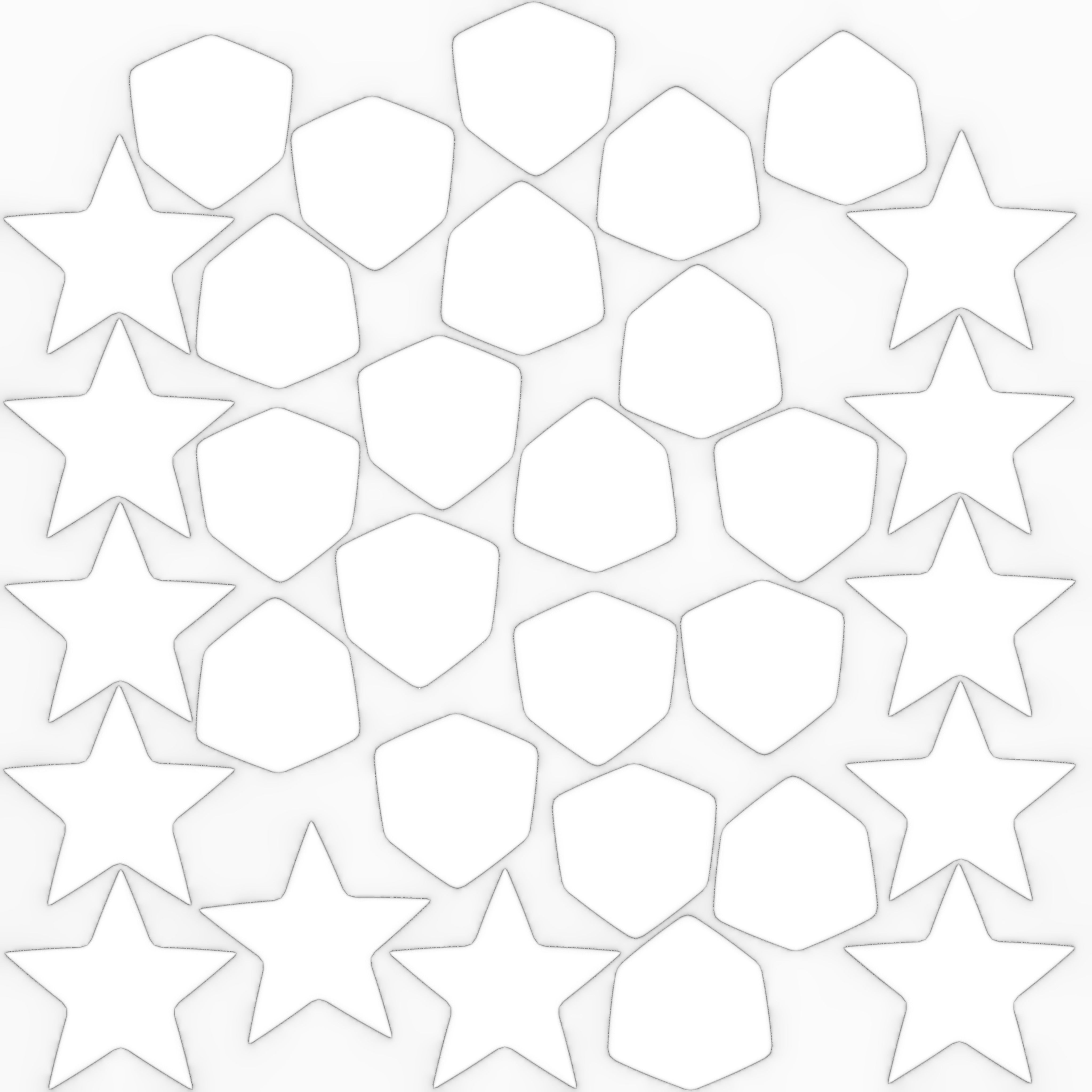 Soccer Ball Low-poly 3D model_3