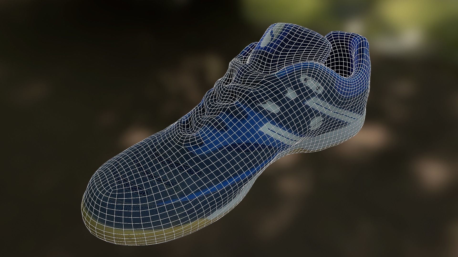 Shoe low poly 3D model basketball Low-poly 3D model_7