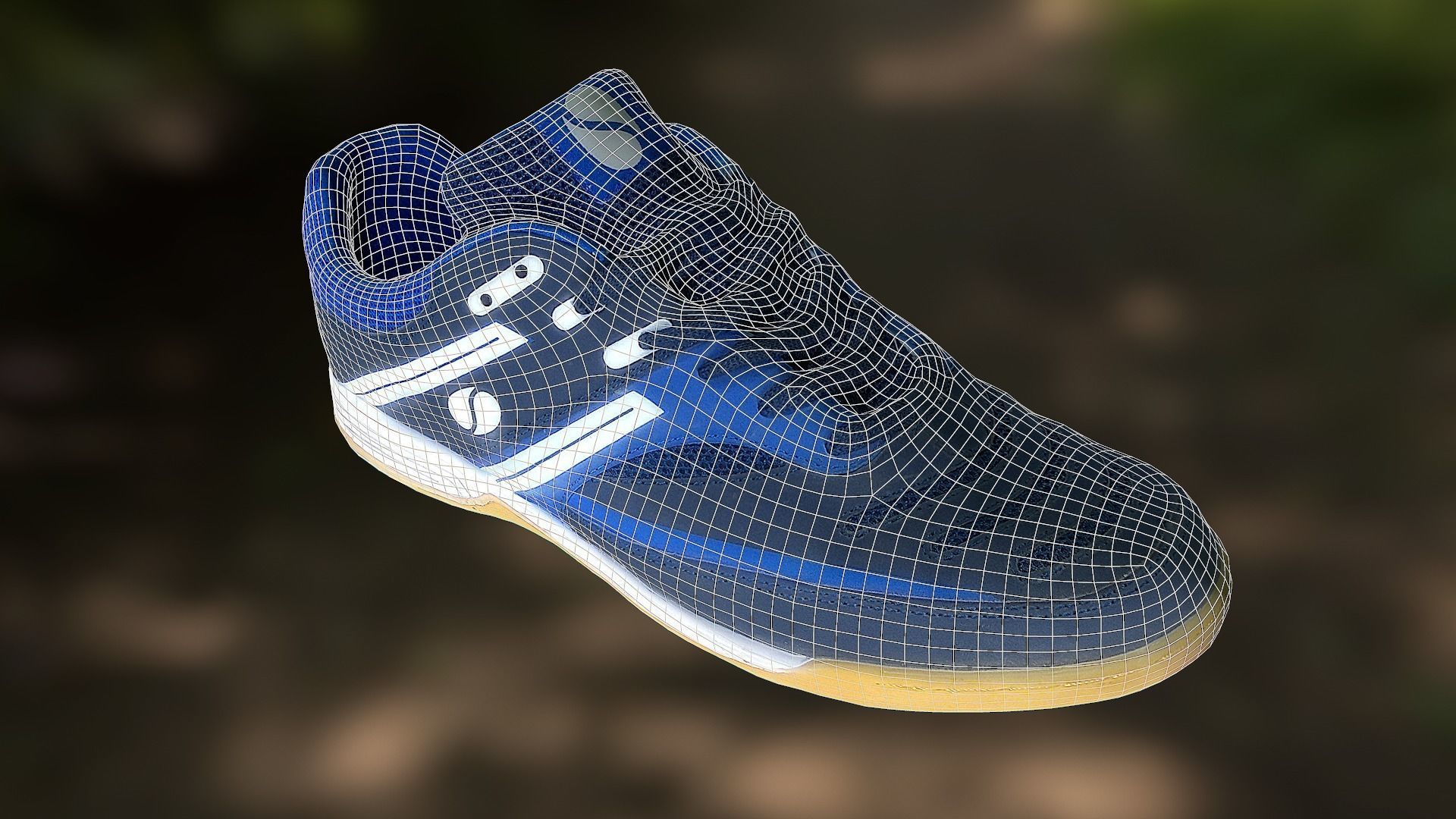 Shoe low poly 3D model basketball Low-poly 3D model_8