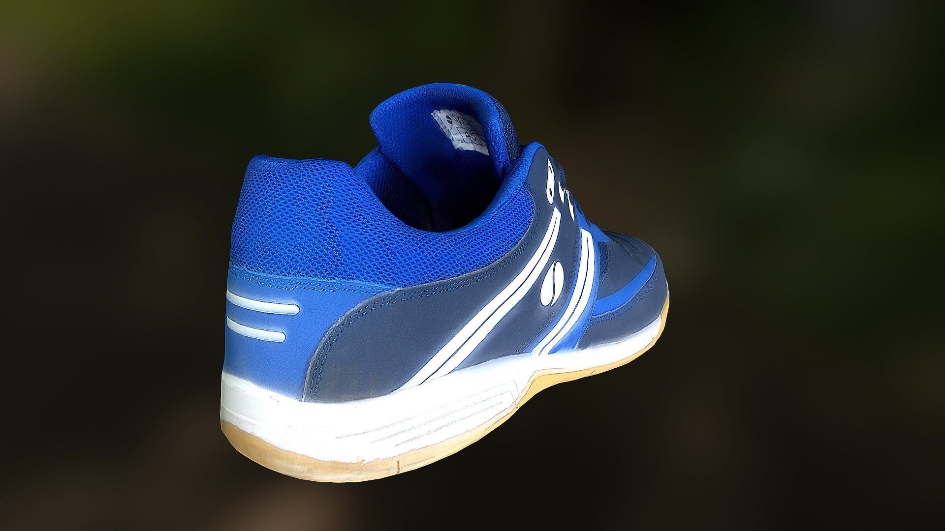 Shoe low poly 3D model basketball Low-poly 3D model_2