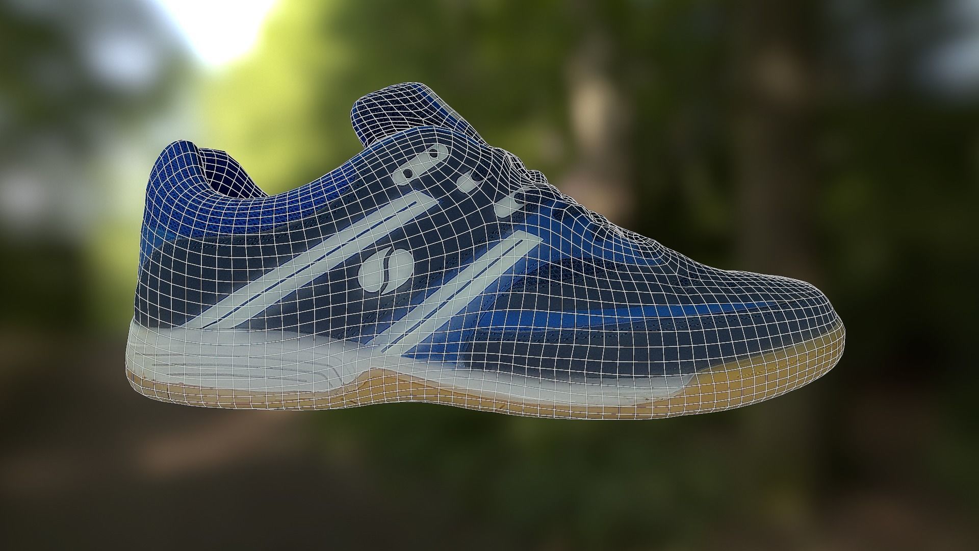 Shoe low poly 3D model basketball Low-poly 3D model_12