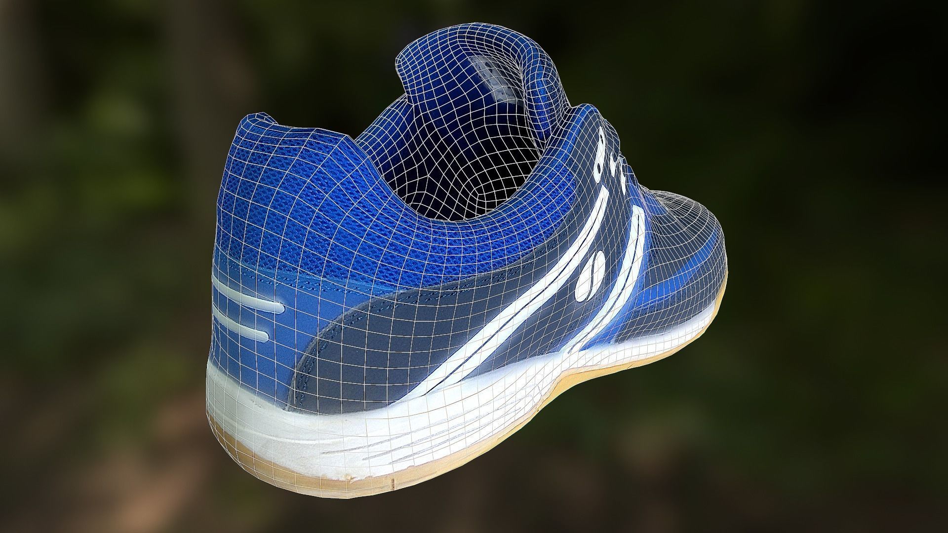 Shoe low poly 3D model basketball Low-poly 3D model_10