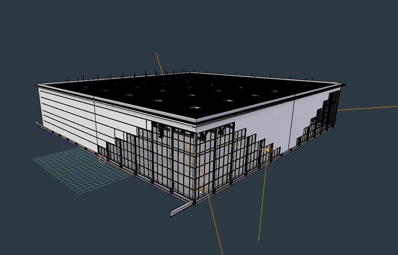 Warehouse Interior 4 - Textured Low-poly 3D model_15