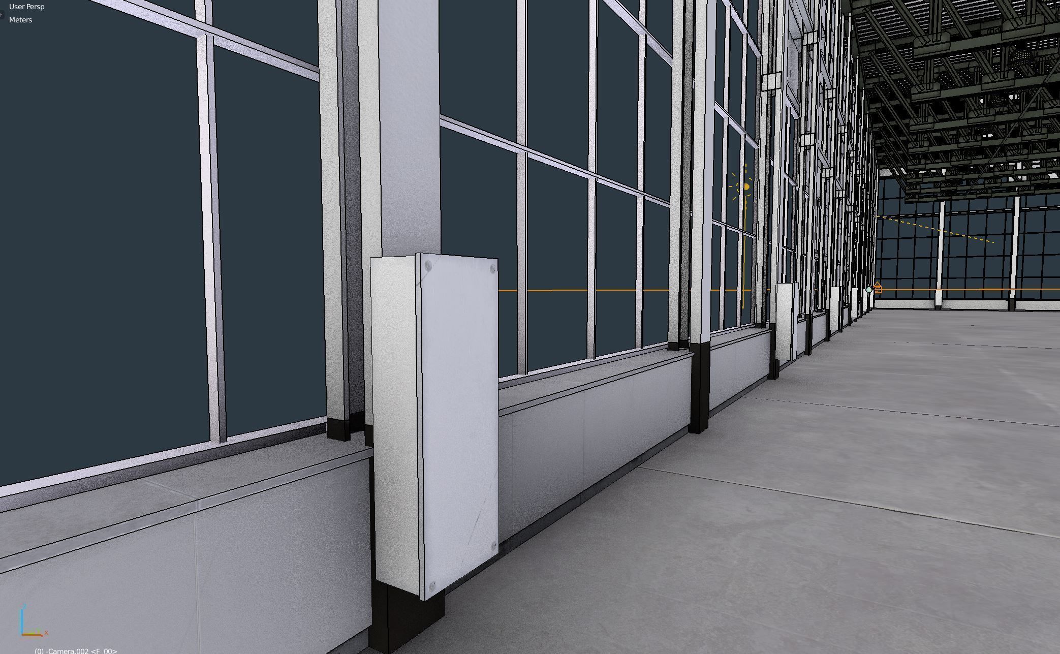 Warehouse Interior 4 - Textured Low-poly 3D model_9