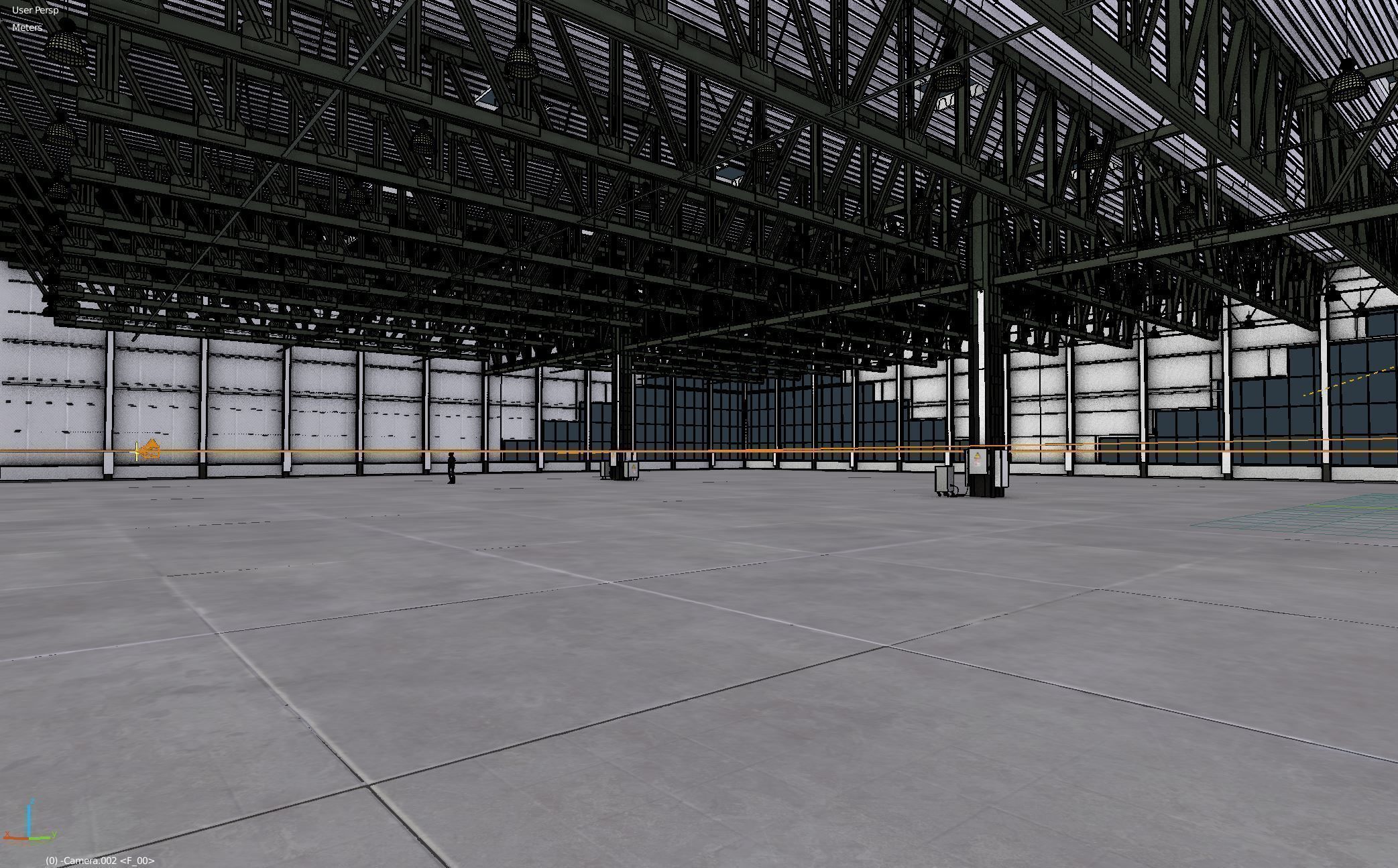 Warehouse Interior 4 - Textured Low-poly 3D model_10