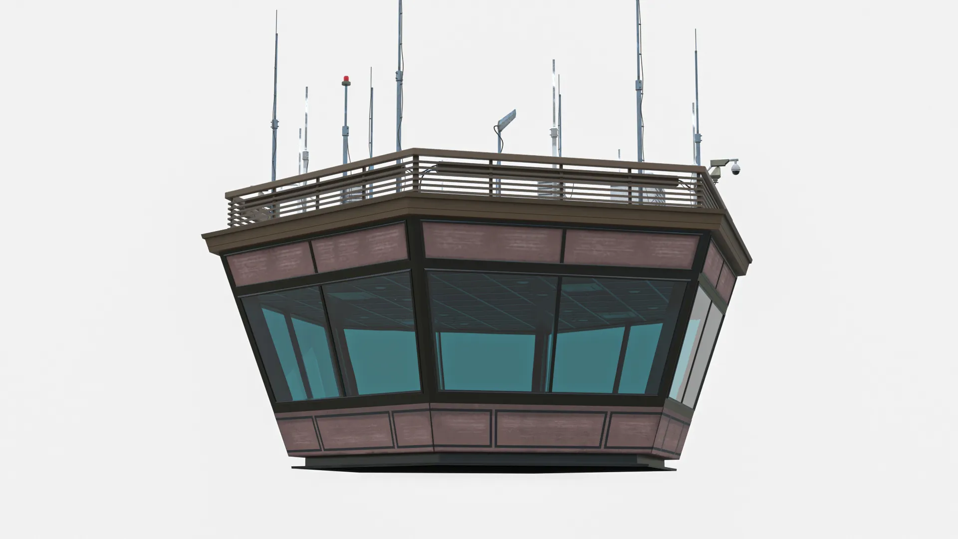 Control Tower Room 3D model | CGTrader