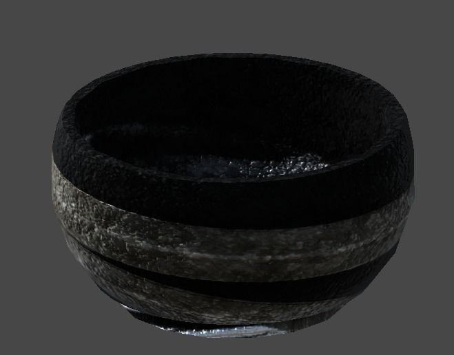 tyawan2-1 ball Low-poly 3D model_3