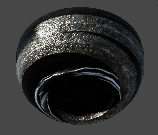 tyawan2-1 ball Low-poly 3D model_4