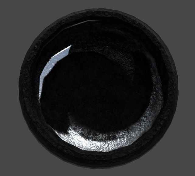 tyawan2-1 ball Low-poly 3D model_6