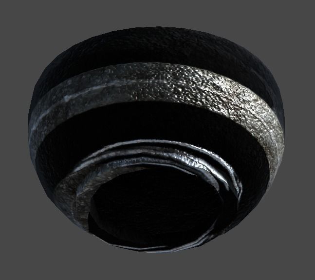 tyawan2-1 ball Low-poly 3D model_5