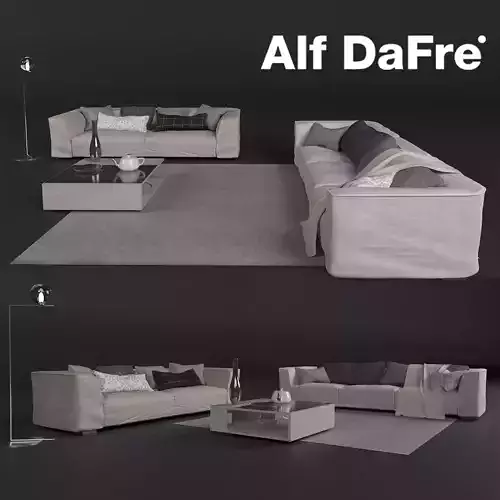 The sofas in modern style  Alf DaFre