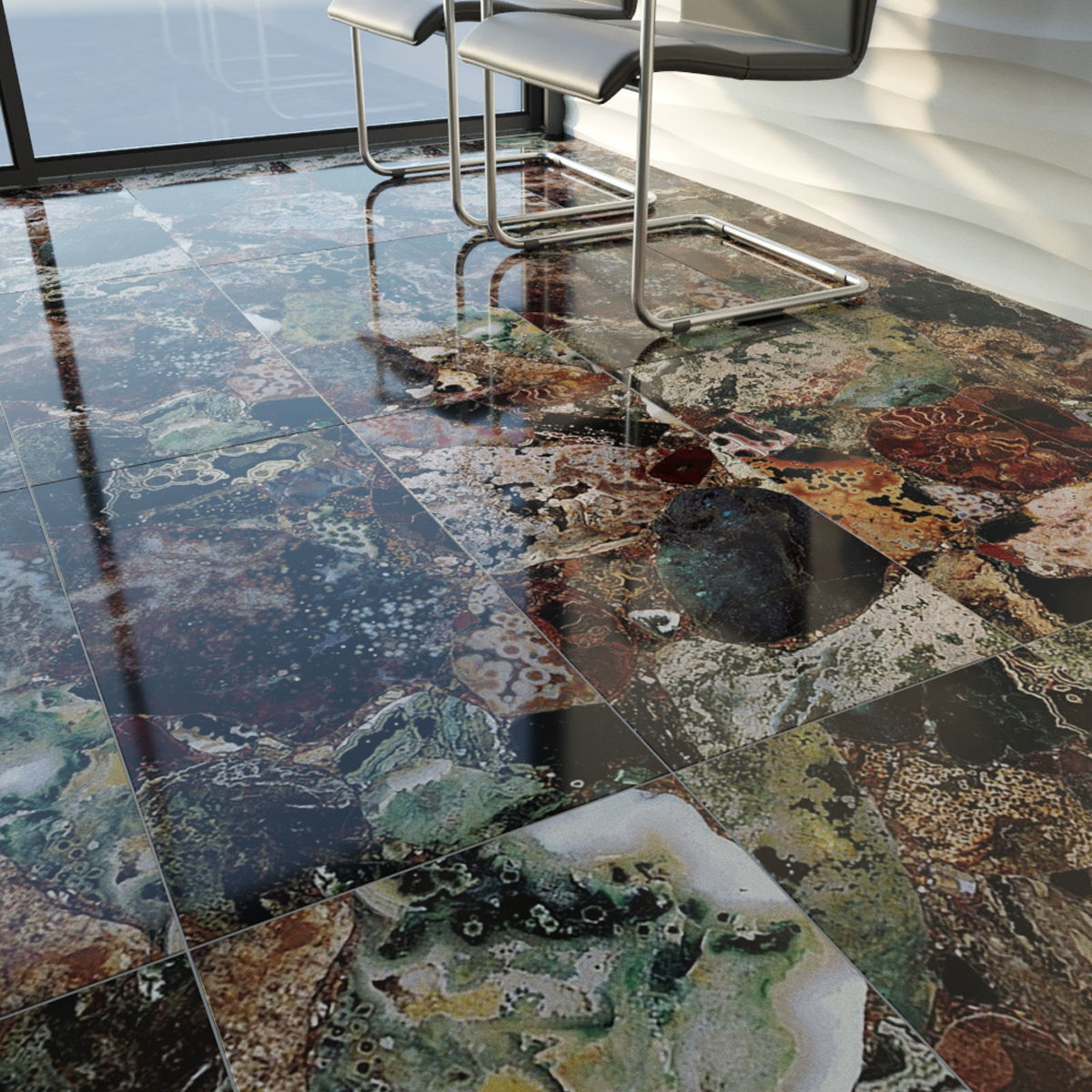 Galleria of Stone Italy Set 11 3D model_11