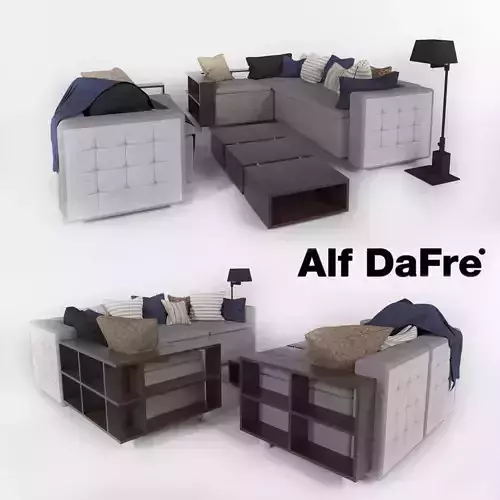 Comfortable sofa in a modern style Alf DaFre