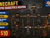 3D model Minecraft Apocalypse Character VR / AR / low-poly | CGTrader