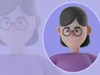 Stylized 3D Female Dancer Character - Cartoon Smart Girl 3D model ...