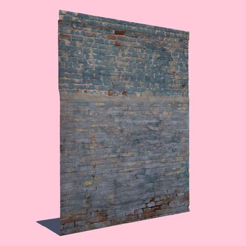 Cool Brick Wall 3D model