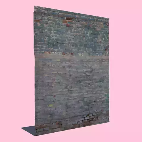 Cool Brick Wall 3D model