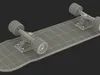Vert Ramp and Classic Skateboard 3D model | CGTrader