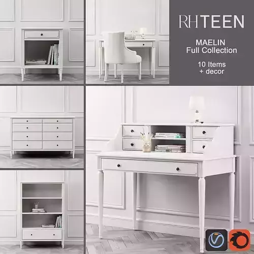 Maelin Collection ritteen full 3D model