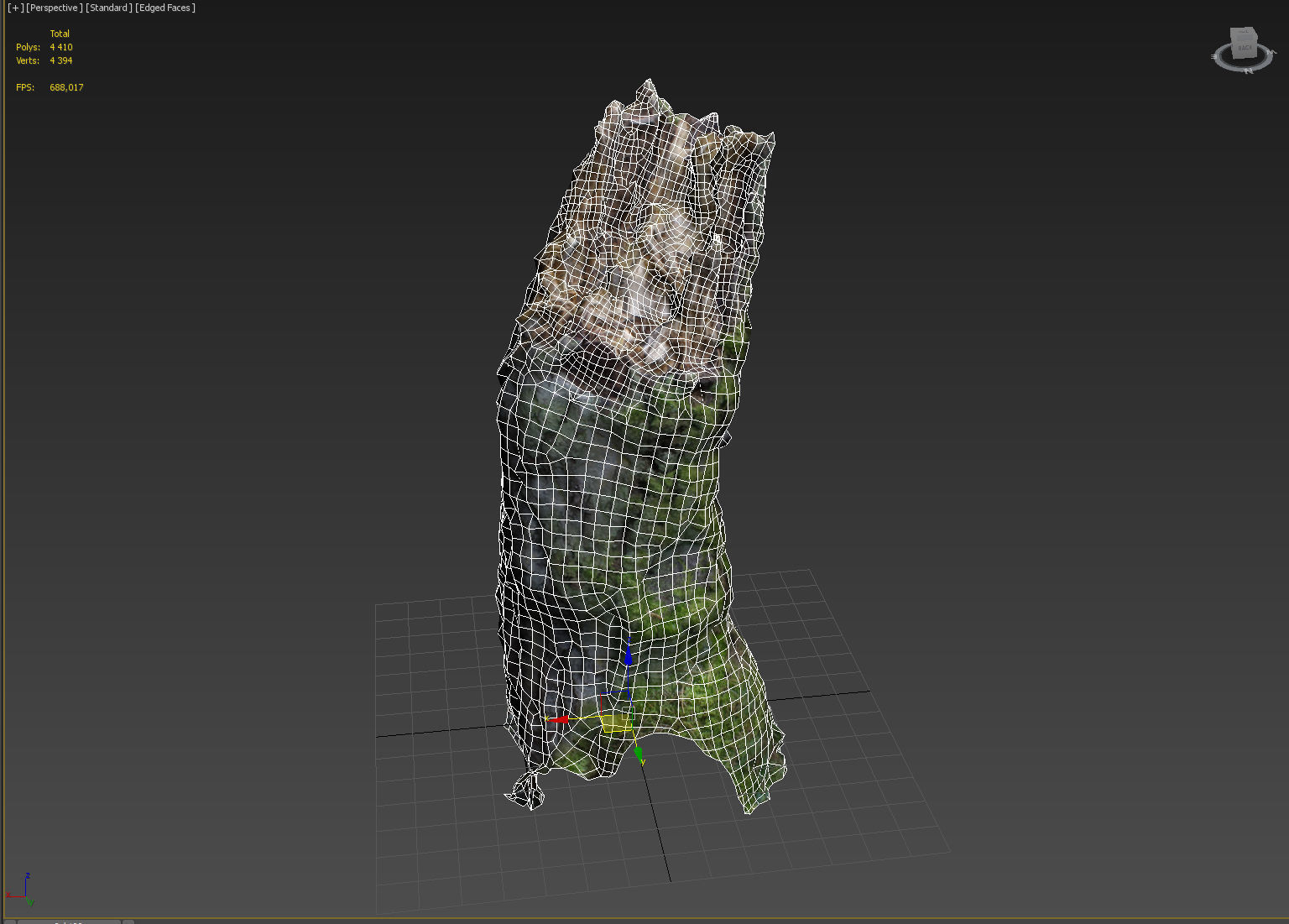 3d scanned nature forest stuff 007 Low-poly 3D model_2