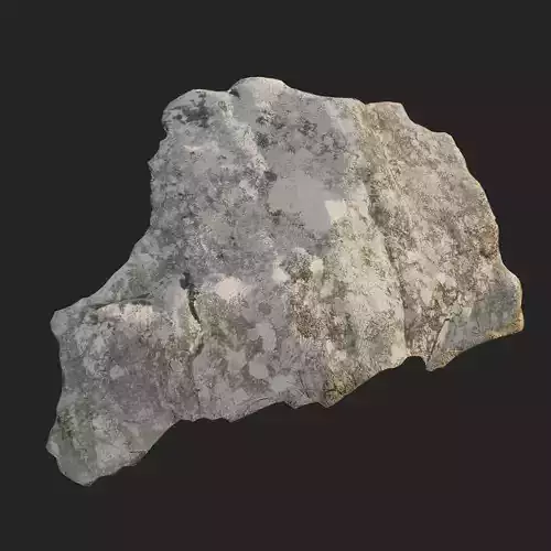 3d scanned nature stone 013