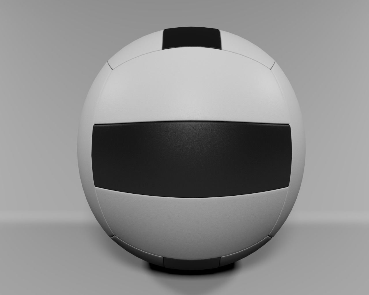 Volleyball ball 3D model_1