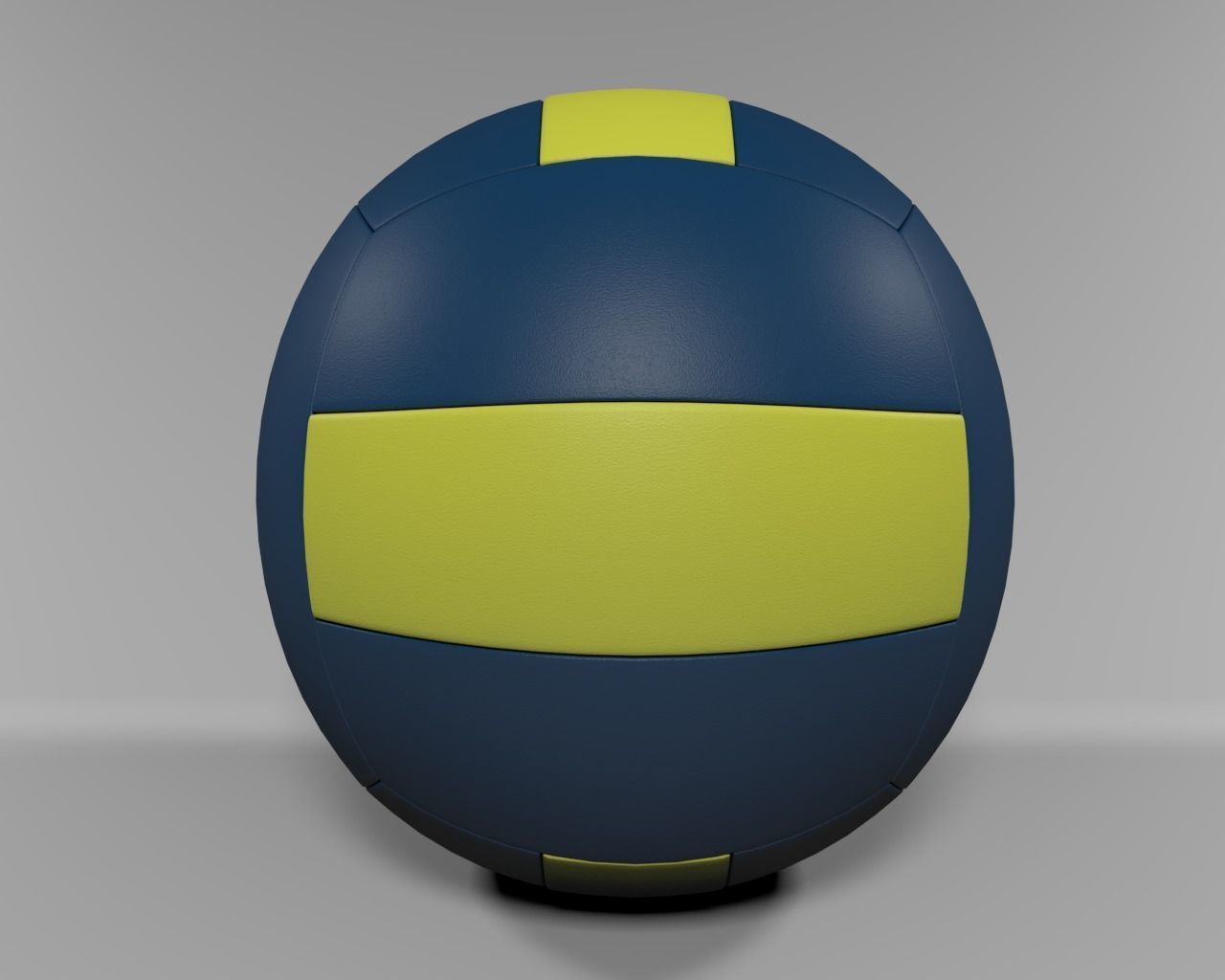 Volleyball ball 3D model_2