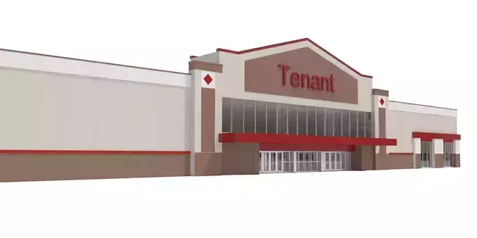 Retail-006 building 3D model