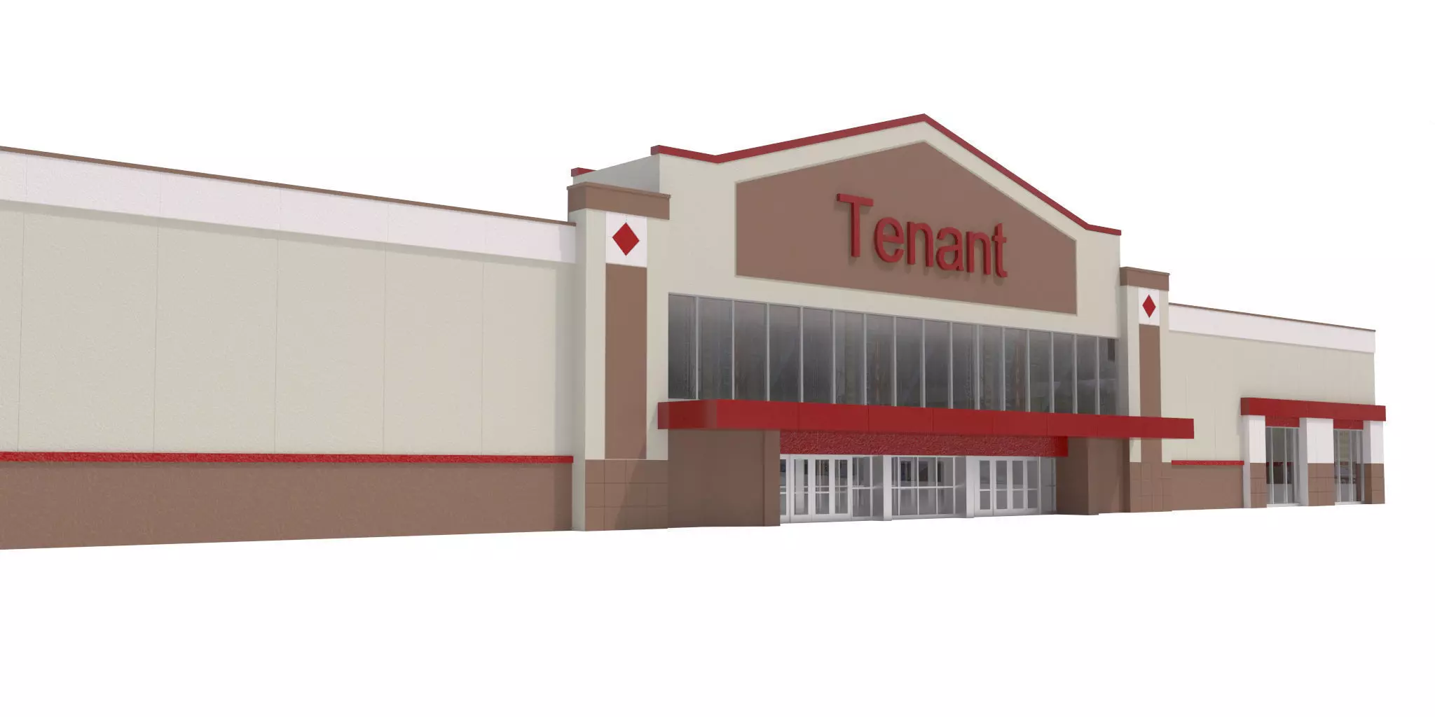 Retail-006 building 3D model_0