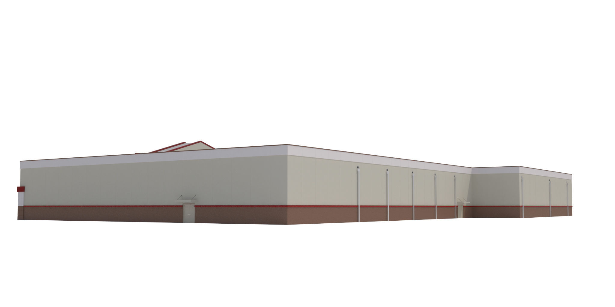 Retail-006 building 3D model_4