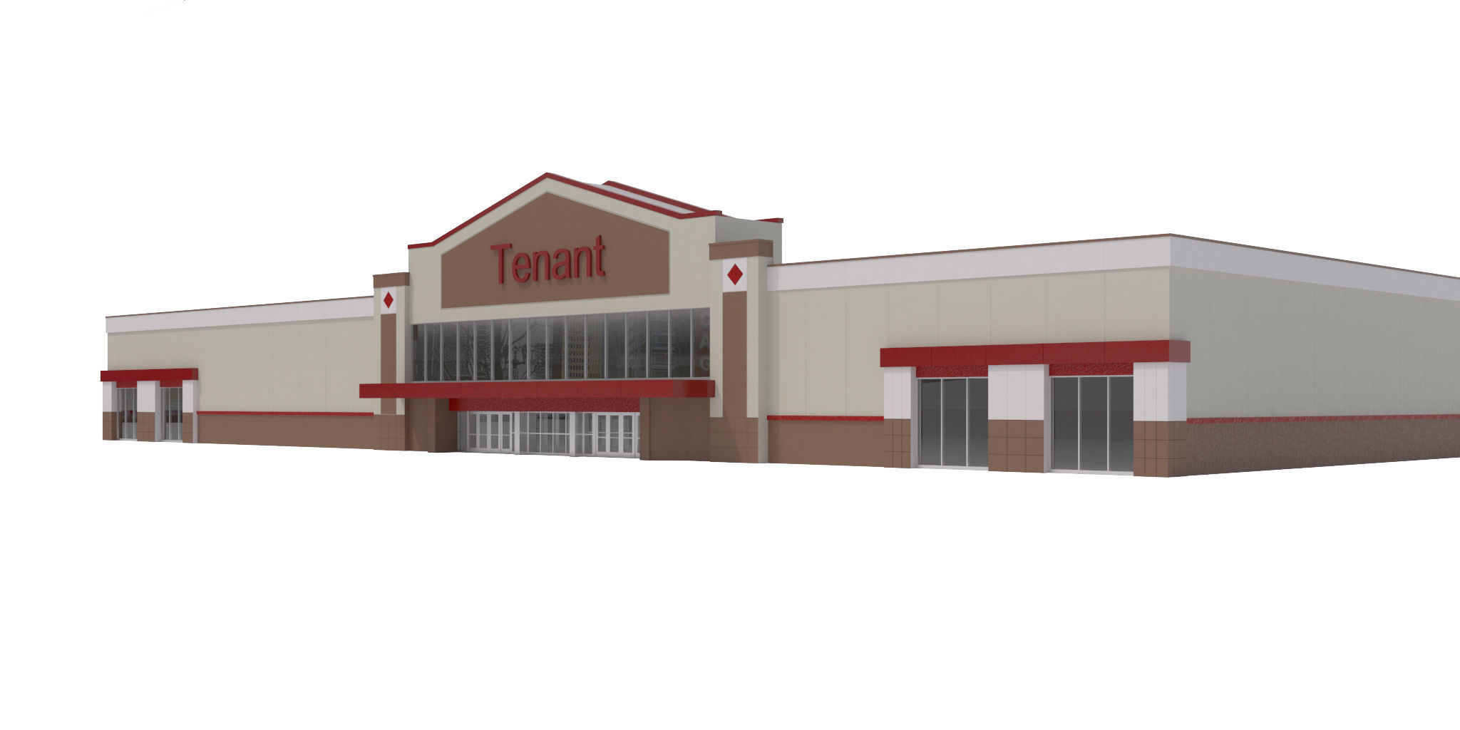Retail-006 building 3D model_3