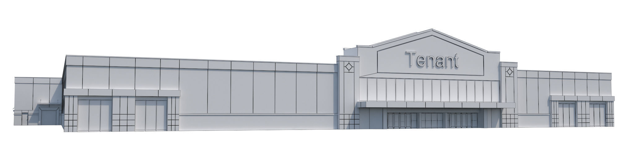 Retail-006 building 3D model_12