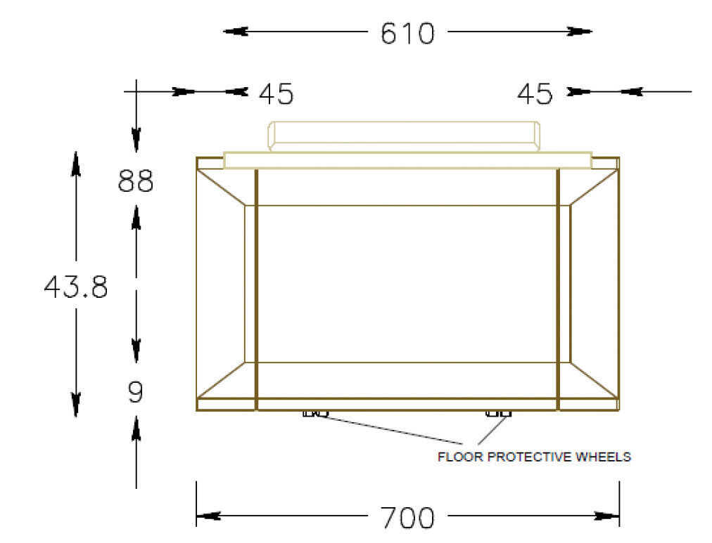 Square Hammam day-bed 3D model_15