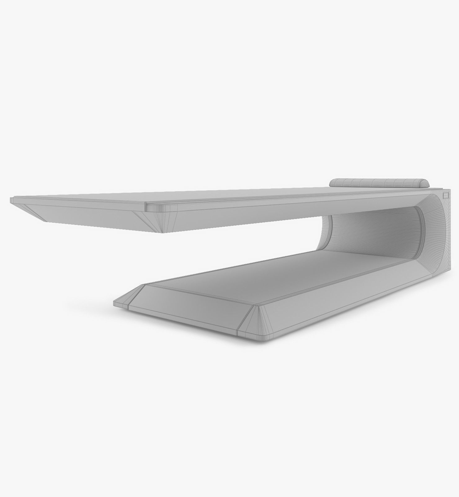 Square Hammam day-bed 3D model_12